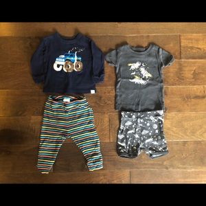 6-12 M boy pajama bundle - Like New!